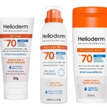 Pensando nas peles oleosas a  Helioderm Dermocosméticos lançou os protetores solares facial e corporal -  (crédito: Divulgação)