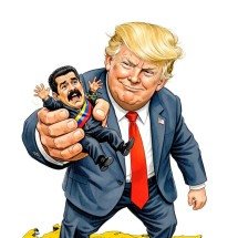 Das sanções à captura de Maduro - Arte sobre foto AFP