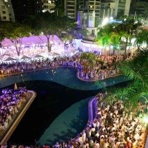 Virada do ano leva multidão ao Minas Tênis Clube, em Lourdes - Orlando Bento/ Divulgação