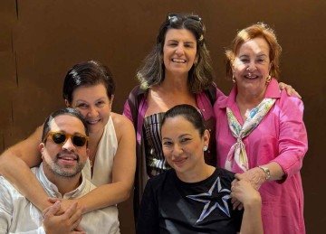 Phillip Martins, Juliana Sucato, Claudia Antunes, Júnia Rangel e Lelete Mares Guia -  (crédito:  Isabela Teixeira da Costa/EM/D.A Press)
