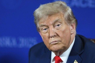 Trump diz que ainda ‘está decidindo’ como será a sucessão na Venezuela -  (crédito: Platobr Politica)