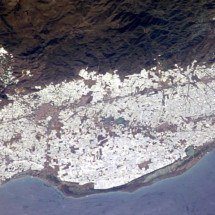 ‘Mar de Plástico’ é visto do espaço; saiba onde fica - NASA/Estação Espacial Internacional