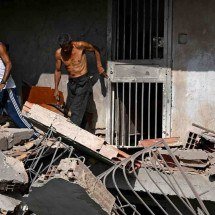 "Eu vi a faísca  chegando e a explosão" - AFP