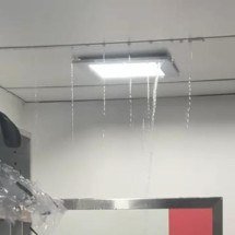 Vídeo: pacientes relatam 'alagamento' no Hospital Odilon Behrens - Reprodução