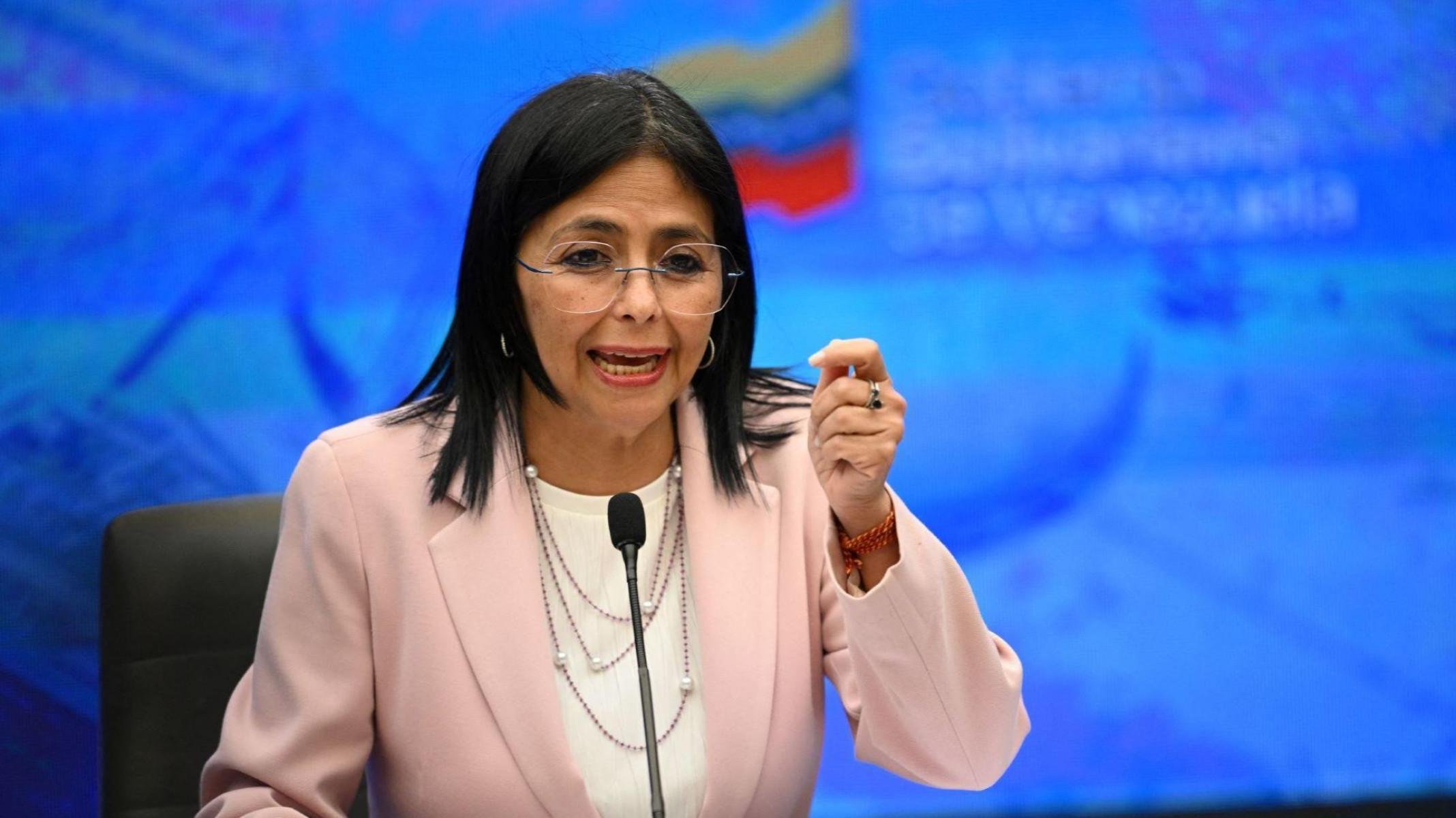 Delcy Rodríguez, a poderosa sucessora de Maduro na Venezuela que os EUA esperam que tome 'decisões corretas' - Getty Images