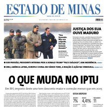 Estado de Minas - (crédito: Capa do Estado de Minas)