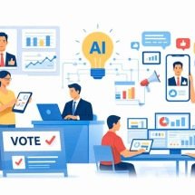 A inteligência artificial  vai às urnas -  