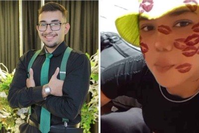 Roberto e Thayane foram juntos para a trilha, mas ela foi embora e deixou o jovem no local -  (crédito: Redes sociais / reprodução)