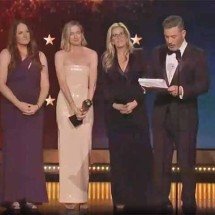 Jimmy Kimmel é premiado no Critics Choice Awards e ironiza Donald Trump -  Reprodução do X @Variety
