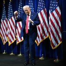 Trump chama Maduro de 'violento' e o acusa de imitar seus passos de dança -  Mandel NGAN / AFP