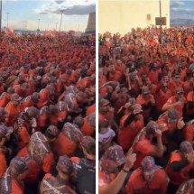 Vídeo mostra Legendários se preparando para subir a montanha e divide a web - X / Reprodução