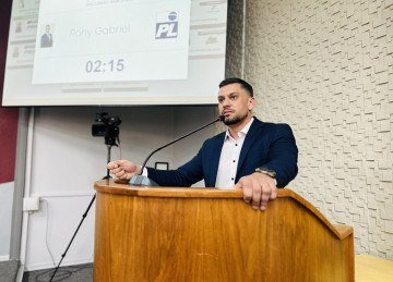 Rony Gabriel é vereador de Erechim (RS) e conta com mais de 1,7 milhão de seguidores no Instagram -  (crédito: Câmara de Erechim)