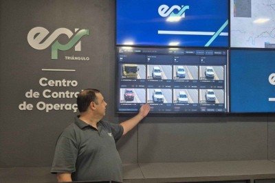 Rodovias do Triângulo passam a ser monitoradas por câmeras com IA, entenda -  (crédito: DivulgaÃ§Ã£o/EPR TriÃ¢ngulo)