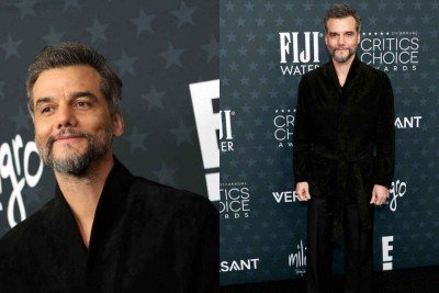 Stylist de estrelas transformou Wagner Moura em ícone fashion em Hollywood
 -  (crédito: Michael Tran / AFP)