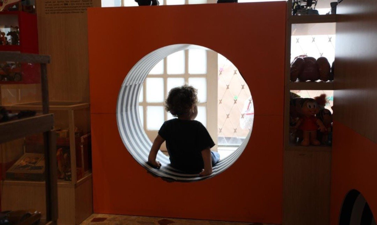 Durante todo o mês, o espaço vira um grande ateliê interativo com muita diversão, arte e brincadeiras para as crianças e toda a famíliaDurante todo o mês, o espaço vira um grande ateliê interativo com muita diversão, arte e brincadeiras para as crianças e toda a família-Edésio Ferreira/EM/D.A. Press