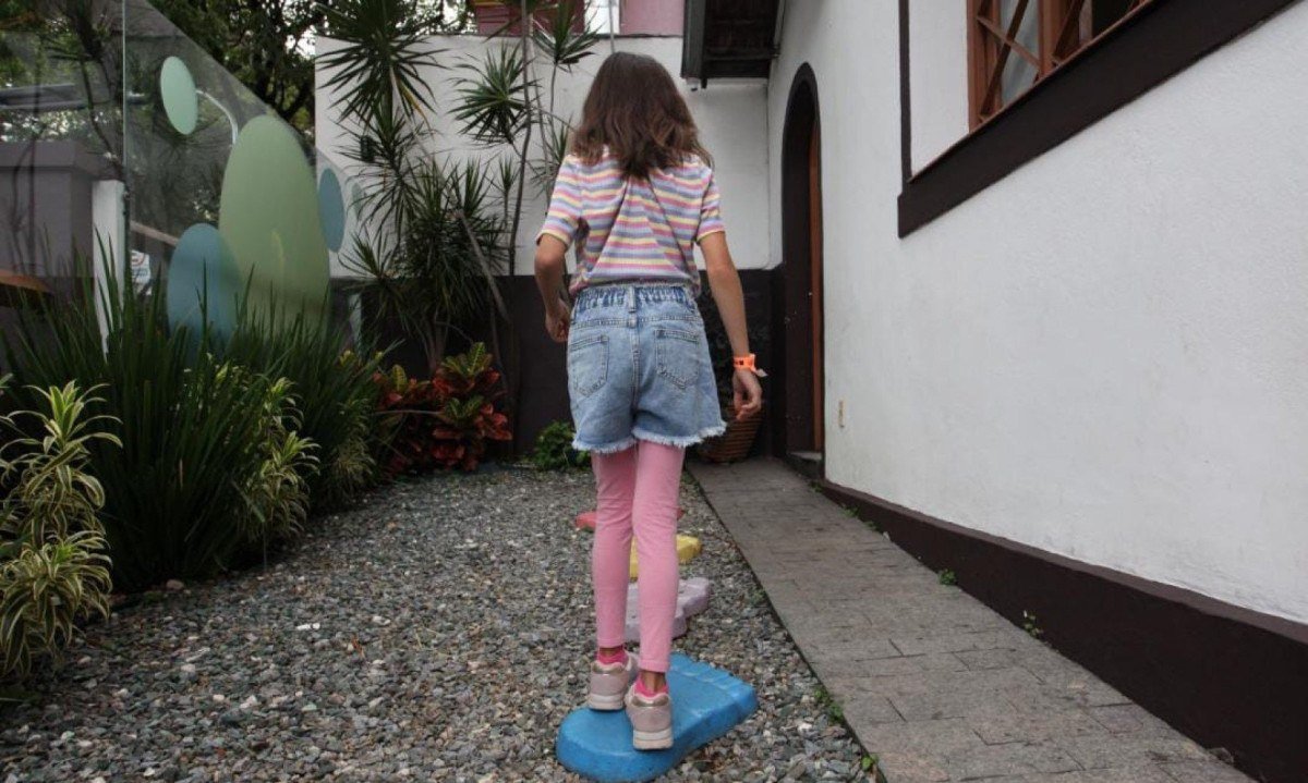 Durante todo o mês, o espaço vira um grande ateliê interativo com muita diversão, arte e brincadeiras para as crianças e toda a família-Edésio Ferreira/EM/D.A. Press