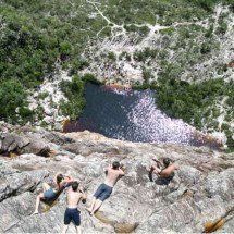 Belas e traiçoeiras: como evitar o perigo em trilhas e cachoeiras - Leandro Couri/EM/D.A Press