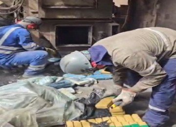 Incineração foi feita numa sideurgica de BH na terça-feira -  (crédito: PF)