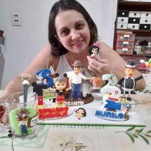 Parceria e moldes: a trajetória de 20 anos das irmãs Cerutti na arte em biscuit - - Reprodução de arquivo Pessoal