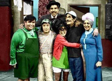 Turma do Chaves aparece em Cancún em episódio encontrado -  (crédito: Divulgação)