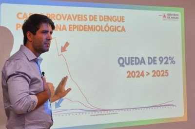 O secretário de Estado de Saúde de Minas Gerais, Fábio Baccheretti, detalhou as ações de prevenção, enfrentamento e controle da dengue e das outras arboviroses no estado -  (crédito: Jair Amaral/EM/D.A Press)