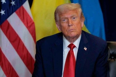 Não temos recursos militares para fazer face a este tipo de ameaça de Trump, mas se formos uma nação unida não seremos um alvo tão fácil -  (crédito: CHIP SOMODEVILLA/GETTY IMAGES)