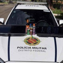 Casal tenta furtar motel e acaba fazendo checkout na delegacia  - Divulgação/PMDF