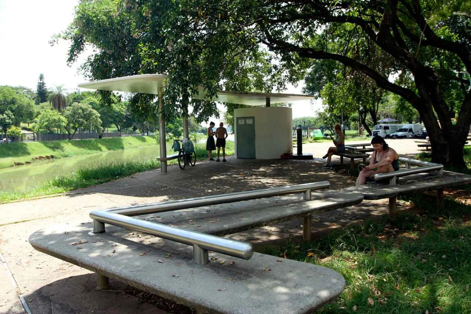 no mirante do Sabi&aacute;, desn&iacute;vel no piso representa risco para corredores