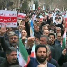 Protestos no Irã deixam quase 200 mortos, diz ONG -  IRAN PRESS / AFP