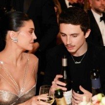 Timothée Chalamet vence o Globo de Ouro e se declara a Kylie Jenner  - Golden Globes / reprodução