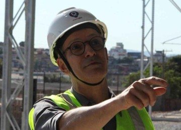 Zema participa nesta terça (13) de teste no novo trecho da Linha 1 do metrô da capital -  (crédito: Edésio Ferreira/EM/D.A Press)