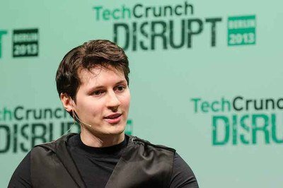 Pavel Durov, fundador do Telegram, declarou recentemente à revista francesa Le Point que sua fortuna será dividida igualmente entre seus mais de 100 filhos. -  (crédito:  Steve Jennings/Wikimédia Commons)