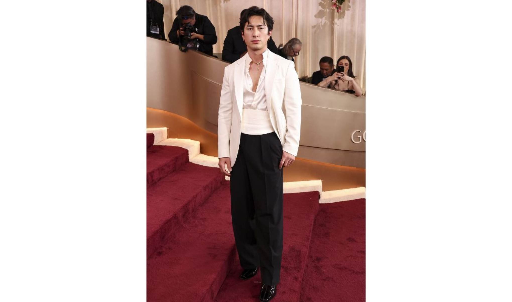 Hudson Williams
-Globen Globes / reprodução