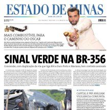 ESTADO DE MINAS - (crédito: CAPA DO ESTADO DE MINAS)
