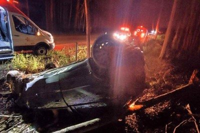 Mecânica do acidente ainda é desconhecida e vai depender de trabalho da perícia -  (crédito: CBMMG)