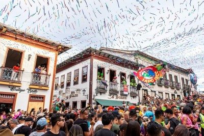 Programa&ccedil;ao do Carnaval 2026 em Diamantina abrange os dias 10 a 17 de fevereiro  -  (crédito: Prefeitura de Diamantina/Divulga&ccedil;&atilde;o)