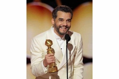 Wagner Moura levou Globo de Ouro de Melhor Ator em Filme de Drama -  (crédito: Golden Globes)