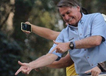 Apoiadores de Jair Bolsonaro invadiram prédios públicos em Brasília em 8 de janeiro de 2023 -  (crédito: Reuters)