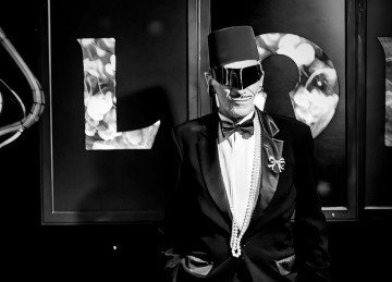 Zeca Perdigão no 'Baile da Olho' realizado em 2025. A festa de pré-carnaval faz história em BH -  (crédito: Instagram Zeca Perdigão/@alvarofraguasphoto)