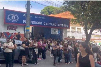Concurso da Prefeitura de Contagem teve provas suspensas em dezembro do ano passado -  (crédito: Redes Sociais / Reprodução)