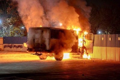 Donald Trump afirmou que suas forças armadas estão avaliando 'opções muito fortes' contra o Irã -  (crédito: Getty Images)