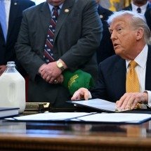 Trump diz que "matança" no Irã "está parando" -  Brendan SMIALOWSKI / AFP