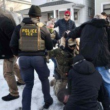 Conheça o ICE: polícia migratória de Trump alvo de protestos nos EUA - OCTAVIO JONES / AFP