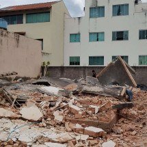 Servente de pedreiro morre em desmoronamento de barracão - CBMMG