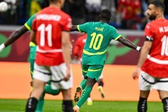 Mané bate Salah, e Senegal elimina Egito da Copa das Nações Africanas