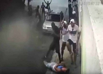 Briga aconteceu durante o Campeonato Mineiro de 2018
 -  (crédito: Youtube/Reprodução)