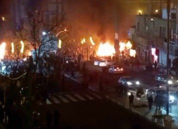 ONG Iran Human Rights (IHR), com sede na Noruega, informou que mais de 10 mil pessoas foram detidas. -  (crédito: AFP)