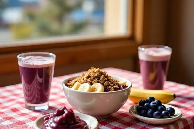 O açaí foi eleito a 7ª melhor fruta do mundo em um ranking do TasteAtlas, uma plataforma internacional que avalia alimentos com base na popularidade, sabor e valor cultural -  (crédito: Imagem gerada por i.a )