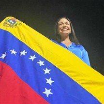María Corina entrega medalha do Nobel da Paz para Trump durante encontro em Washington - Reprodução do Instagram @mariacorinamachado