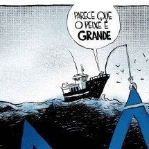 Parece que o peixe é grande - Kleber